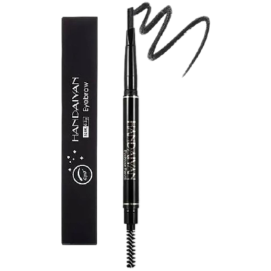 HANDAIYAN Eyebrow Tattoo Pencil Brush Double Ended Microblading Lasting Fine Sketch Tint Liquid Eyebrow Pen image