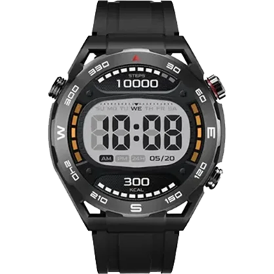 HAYLOU R8 1.43inch AMOLED Bluetooth Calling Smart Watch- Black image