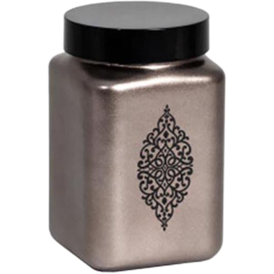 HEREVIN Container Square Silver Color 1.5 Litre image