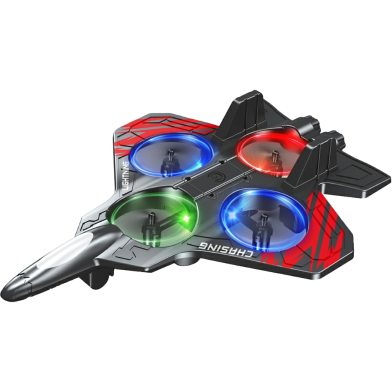 HE FLH DO1 EPP Foam RC Fighter Jet 2.4G 4CH Altitude Hold Drone with 2 Batteries image