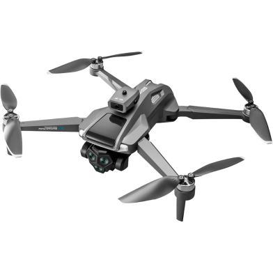 HE FLH M66 Max 5G WiFi FPV Foldable Drone HD Dual Camera 360 Degree Obstacle Avoidance (Two Batteries) image