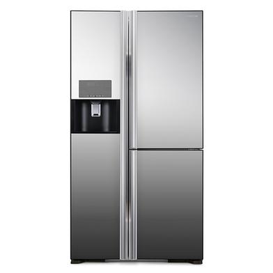 Hitachi R-M700AGPUC4X-MIR Side by Side Refrigerator 584L (Mirror) image