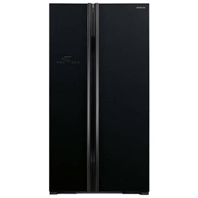 Hitachi R-S700P2MS-GBK Side by Side Inverter Refrigerator 605L (Black) image