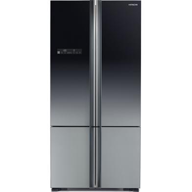Hitachi R-WB730PUC5-XGR French Bottom Freezer 4-Door Refrigerator 580L image