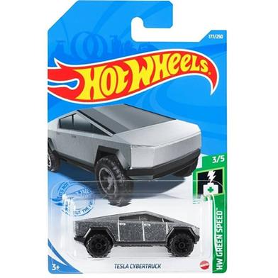 HOT WHEELS Regular - Tesla CyberTruck – Silver image