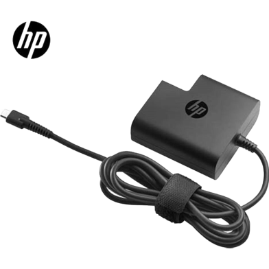 HP Type-C Charger Travel Power Adapter 20V 3.25A 65W image
