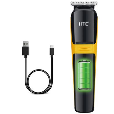 HTC AT-1322 Cordless Nose And Ear Hair Trimmer For Man Rechargeable Men's Grooming Kit Slide 5