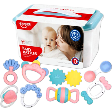 HUANGER Baby Rattles 0m Plus,Cn image
