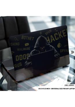 DDecorator Hacker logo laptop sticker image
