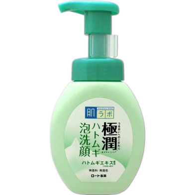 Hada Labo Gokujyun Pore Cleaning Adlay Foaming Face Wash 160ml image