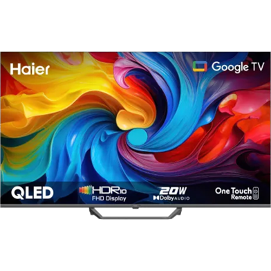 Haier H43S80EUX 43 Inch QLED 4K Android Google TV image