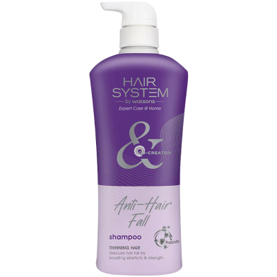 Hair System By Watsons Anti Hair Fall Shampoo Pump 500 ml image