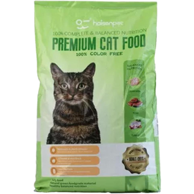 Haisenpet Premium Cat Food Chicken Tuna and Turkey - 3KG image
