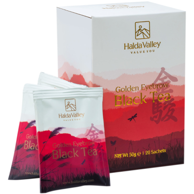 Halda Valley Luminous Golden Eyebrow Black Tea (50gm) (Gift Box) image