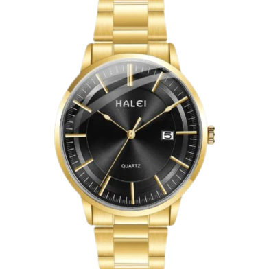 Halei men Luxury Watches With Stainless Steel Band image