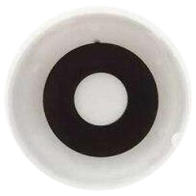 Halloween Black Block Color Contact Lense image
