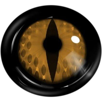 Halloween Cosplay Barclubhousea Orange Color Contact Lenses image