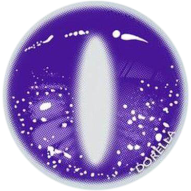 Halloween Cosplay Purple Color Contact Lenses image