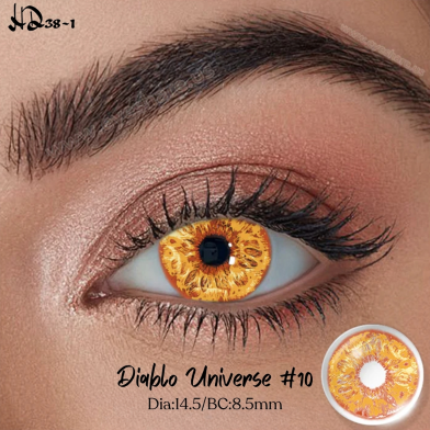 Halloween Dreamgirl Diablo Universe 10 Color Contact Lens image