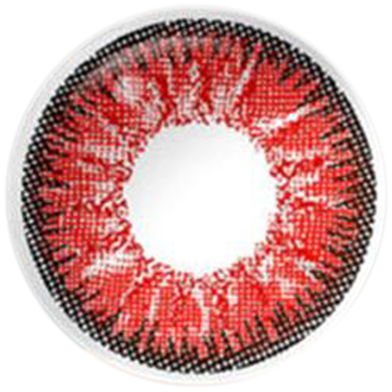 Halloween Venice Red Color Contact Lenses image