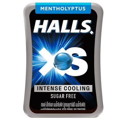Halls XS Mentho-Lyptus Intense Cooling S.F Candy 12.6 gm image