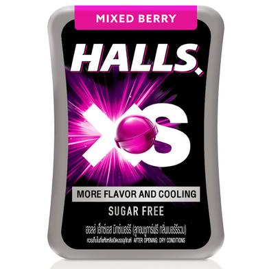 Halls XS Mixed Berry Flav. And Colling S.F Candy 12.6 GM image