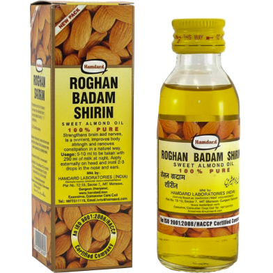 Hamdard Almond Oil Roghan-E-Badam Shireen 100 ml image