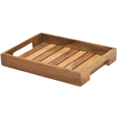Creative Furniture Hand Burnished Mahogany Serving Tray image