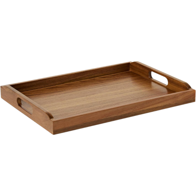 Creative Furniture Hand Burnished Mahogany Serving Tray image