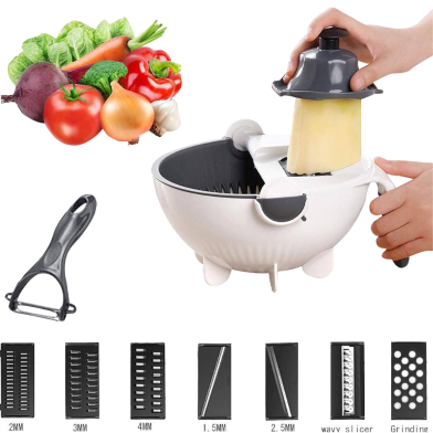 Hand Held Spiralizer 9 In 1 Set image