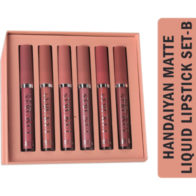 Handaiyan 6 Pcs Matte Liquid Lipstick Set - B image