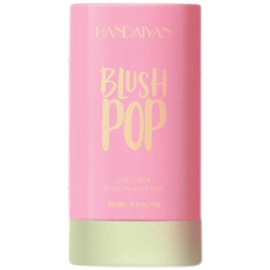 Handaiyan Blush Stick Highlighter Moisturizing Long Lasting Cheek Rouge - Shy Pink image