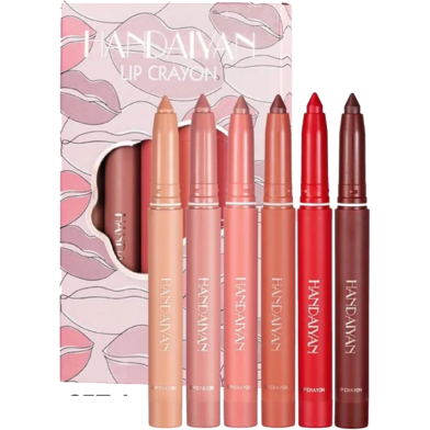 Handaiyan Maeet Lip Crayon Set A – 6 Pcs image