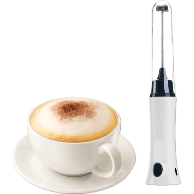 Handheld Electric Coffee Mixer Frother Egg Beater With Cover image