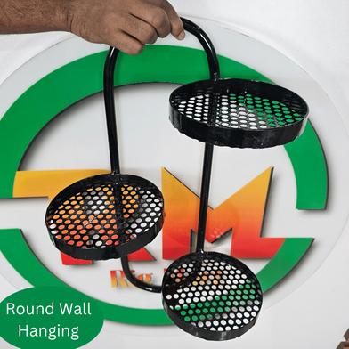 Hanging Plant Stand- Round Wall Hanging image