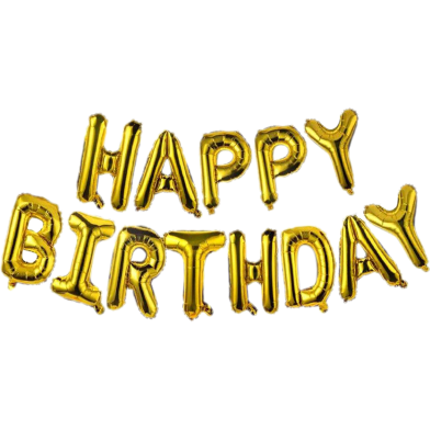 Happy Birthday Balloon 13 Pcs - 1 Pack image