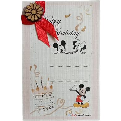 Happy Birthday – Mickey Joy Gift Wish Tag image