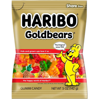 Haribo Goldbears Candy 160gm image