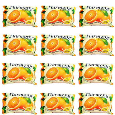 Harmony Fruity Orange Soap Combo Pack 12 Pcs image