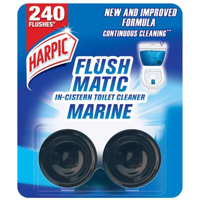 Harpic Flushmatic Marine In Cistern 50gm × 2 image