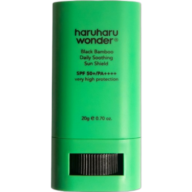 Haruharu Wonder Black Bamboo Daily Soothing Sun Shield SPF50 PA 20g image