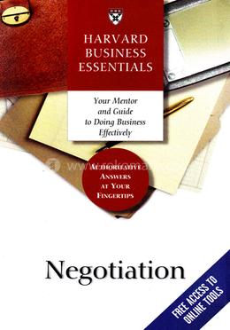 Harvard Business Essentials: Guide to Negotiation image
