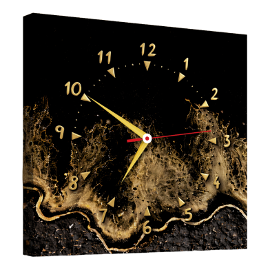 Hasain Mart Abastrac Wall Clock 12 x 12 inch image