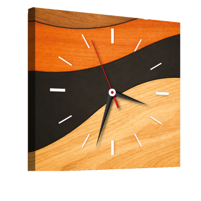 Hasain Mart Abastrac Wall Clock 12 x 12 inch image