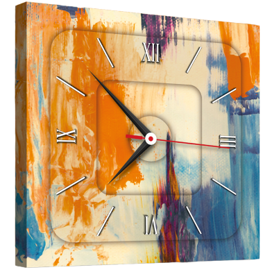 Hasain Mart Abastrac Wall Clock 12 x 12 inch image