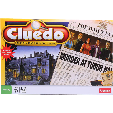 Hasbro Gaming Cluedo The Classic Detective Board Game For Ages 7 And Up For 3-6 Players Strategy And War Games Board Game image