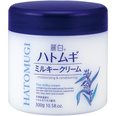 Hatomugi Moisturizing And Conditioning The Milky Cream 300g image