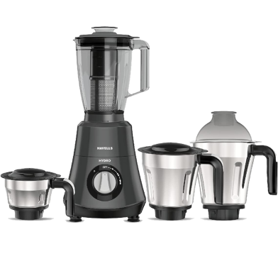 Havells Hydro 4 Jar 750 watt Mixer Grinder, For Wet And Dry Grinding RANGO image