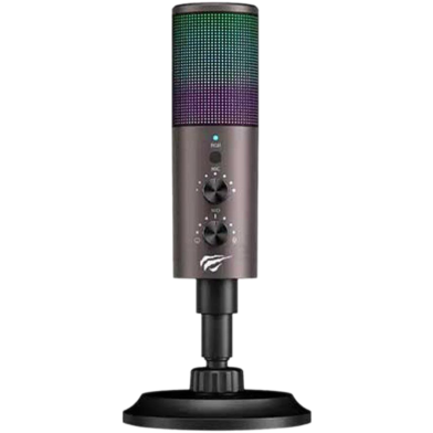 Havit GK61 RGB Recording Live Streaming Gaming Professional Condenser Microphone image