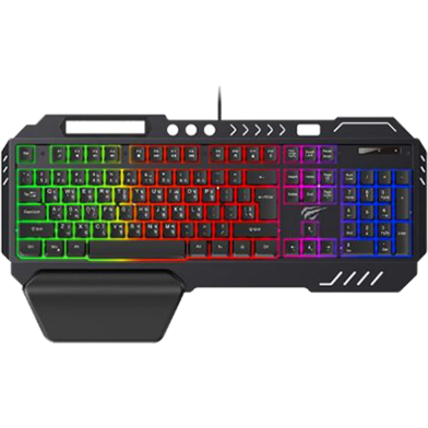 Havit KB838L Gamenote Usb Multi-Function Backlit Keyboard image